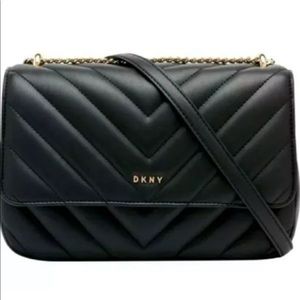 DKNY Veronica Large leather Shoulder Crossbody bag
